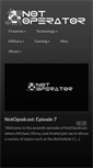 Mobile Screenshot of notoperator.com